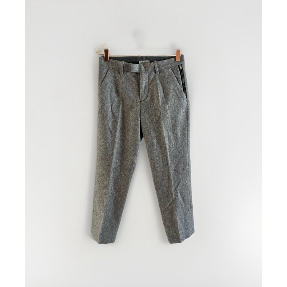 Undercover Jun Takahashi Leather Trim‎ Pockets Trouser Pants Size 2 ( Small) New
